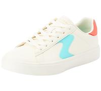 Skechers Strada, Sneaker Bambine e Ragazze, Natural Synthetic Multi Trim, 28 EU