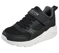 Skechers Street Boys Company, Sneaker, Black Synthetic & Textile/White Trim, 43 EU