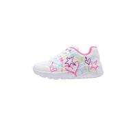 Skechers Street Girls, Sneaker, White Synthetic/Neon Multi Trim, 43 EU