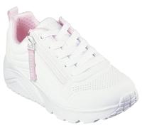 Skechers Street Girls, Sneaker, White Synthetic/Trim, 31 EU
