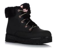 Skechers Street Glitz, Stivali alla Moda, Black, 35 EU