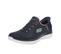 Scarpe Skechers Summits Diamond Dream Slip-ins blu navy rosa donna - 36