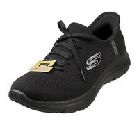 Skechers Summit - Sneaker da Donna, Senza Lacci, per Uso Quotidiano, BBK=Nero/Nero, 39.5 EU