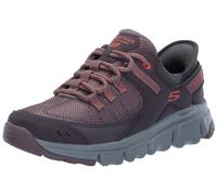 Skechers Summits at, VERTICE A Donna, Borgogna Sintetico Mesh Multi Trim, 39.5 EU