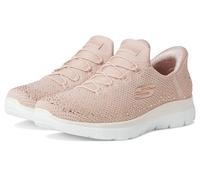 Skechers Summits-Brilliant Shine - Sneaker da Donna Senza Mani, Senza Lacci, Malva Chiaro=ltmv, 36.5 EU
