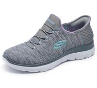 Skechers Summits Dazzling Haze, Scarpe da Ginnastica Donna, Grigio, 42 EU