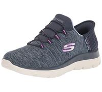Skechers Summits Dazzling Haze, Scarpe da Ginnastica Donna, Blu Mare, 40 EU Larga
