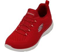 Skechers Summits Fast Attraction, Scarpe da Ginnastica Donna, Rosso Red, 36 EU