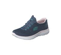 Skechers Summits-Fun Flare Sneakers Donna Blu Vegan 150113 NVMT