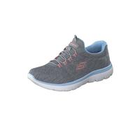 Skechers Summits-Fun Flare Sneakers Donna Grigio Vegan 150113 Gymt