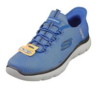 Skechers Summits High Range Slip On Blu BLBK, Blu e Nero., 41 EU