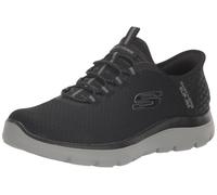 Skechers Summits High Range, Sneaker Uomo, Black Charcoal, 45 EU Larga