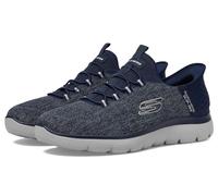 Skechers Summits Key Pace Scarpe sportive senza lacci da uomo, Navy, 10 Wide