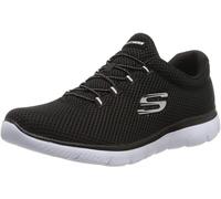 Skechers Summits Lite, Scarpe da Ginnastica Donna, Black Mesh White Trim, 37 EU