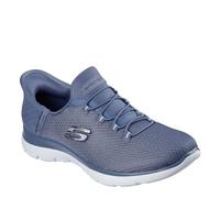 Skechers Summits - Runner da donna, modello Diamond Dream, slip on, Ardesia, 40 EU