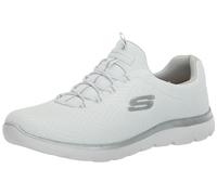Skechers Summits, Scarpe da Ginnastica Donna, Silver Wsl, 39.5 EU Larga