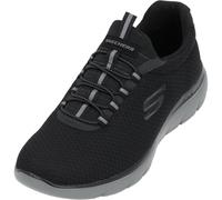 Skechers Summits, Scarpe da Ginnastica Uomo, Black Mesh Charcoal Trim, 42.5 EU