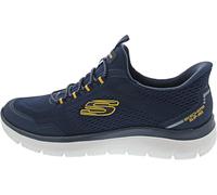 Skechers Slip-ins Summits Top Rate - Sneaker da uomo, Navy Yellow, 42 EU