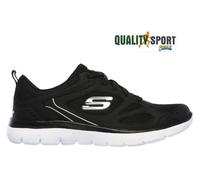 SKECHERS Sneaker bassa 'Summits-Suited' nero Donna SKECHERS 36