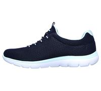 Skechers Summits Top Player, Scarpe da ginnastica Donna, Navy Mesh Aqua Trim, 41 EU