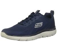 Skechers Summits Torre, Scarpe sportive Uomo, Navy Mesh Gray Trim, 42 EU
