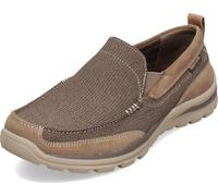 Skechers Superior Milford, Mocassini Uomo, Brown Light Brown Ltbr, 40 EU