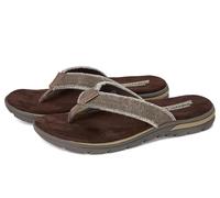 Skechers - Supreme Bosnia Sandal, Infradito da uomo, Marrone, 39.5 EU