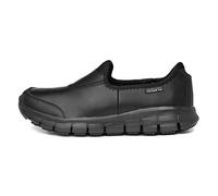 Skechers Sure Track, Mocassini Donna, Black Deep Drk, 39.5 EU