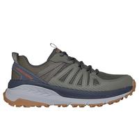 Skechers Switch Back Venture Seeker, Scarpe da Ginnastica Uomo, Gray Synthetic/Textile/Multi Trim, 48.5 EU