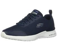 Skechers Synergy Loving Life - Sneaker da Donna, Bordo Sintetico in Maglia Blu Navy, 41 EU