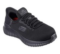 Skechers Tilido Ombray, Anfibi da Lavoro Donna, Nero, 39 EU