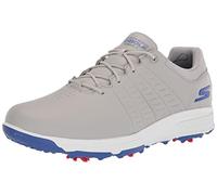 Skechers Torque - Scarpa da Golf Impermeabile da Uomo, Suola Grigia/Blu, Taglia 40, Suola Grigio Blu, 8 Wide