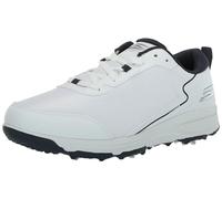 Skechers Torque Sport Fairway - Scarpe da Golf da Uomo, vestibilità Comoda, con Punte, Bianco/Blu Navy, 12 Wide