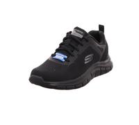 Skechers Track Broader, Scarpe sportive Uomo, Black Mesh Pu, 41.5 EU