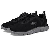 Scarpe Skechers Track Broader nero grigio chiaro - 43
