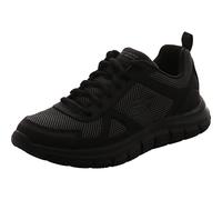 Skechers Track Bucolo, Scarpe running Uomo, Black Leather Mesh Trim, 41.5 EU
