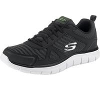 Skechers Track Bucolo, Scarpe running Uomo, Black White, 46 EU