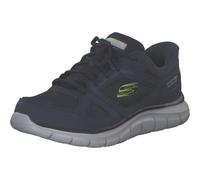Skechers Track Ezral, Scarpe da Ginnastica Uomo, Navy Lime, 44 EU