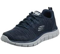 Skechers Track Front Runner, Scarpe da Ginnastica Basse Uomo, Navy/Gray, 41 EU