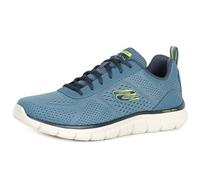 Skechers Track Leshur, Scarpe da Ginnastica Uomo, Blu, 42 EU