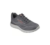 Skechers Track Pohlter Sneaker Vegan Sportschuhe CHAR Charcoal Uomo