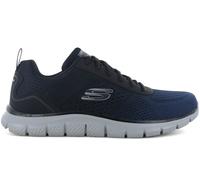 SKECHERS Track Ripkent, scarpe da uomo, blu/nero (45 EU)