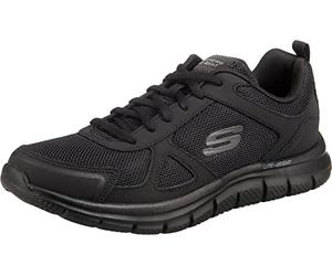 Skechers Track Scloric, Sneaker, Uomo, Nero Total Black, 39 EU