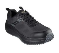 Skechers Transporter Lite Fire & Stivale di sicurezza da uomo, nero, 40, Nero, 44 EU