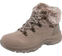 Skechers Trego Falls Finest, Stivaletti Donna, Beige Taupe Suede Nylon, 37 EU