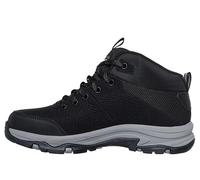 Skechers Donna Waterproof Relaxed Fit: Trego - Trail Destination Sneaker in Nero/Carbone, Taglia 37