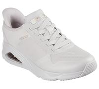 Skechers Tres-Air Uno Easy Steppers Sneaker da Donna, off White Mesh Hot Melt, 39.5 EU
