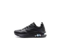Skechers Tres-air Uno Modern Aff-air, Scarpe sportive Uomo, Black Hot Melt Mesh Blue Trim, 45 EU