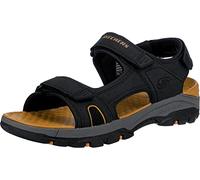 Skechers Tresmen Hirano, Sandali Uomo, Black Synthetic, 46 EU