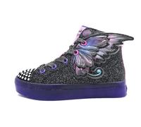 Skechers Twi-lites 2.0 Twinkle Wishes, Scarpe sportive Bambine e ragazze, Black Synthetic Multi Trim, 29 EU
